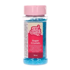 Cristales de azúcar azules 80 g - Funcakes