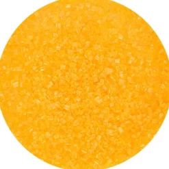 Cristales de azúcar naranjas 80 g - Funcakes