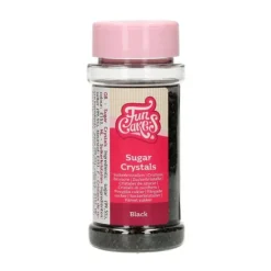Cristales de azúcar negros 80 gr - Funcakes