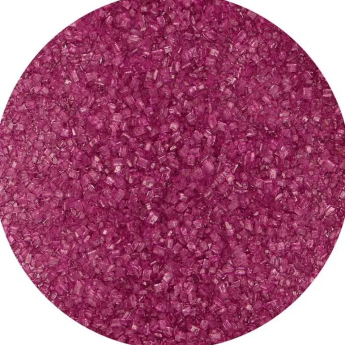 Cristales de azúcar púrpuras 80 g - Funcakes