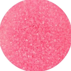 Cristales de azúcar rosas 80 g - Funcakes