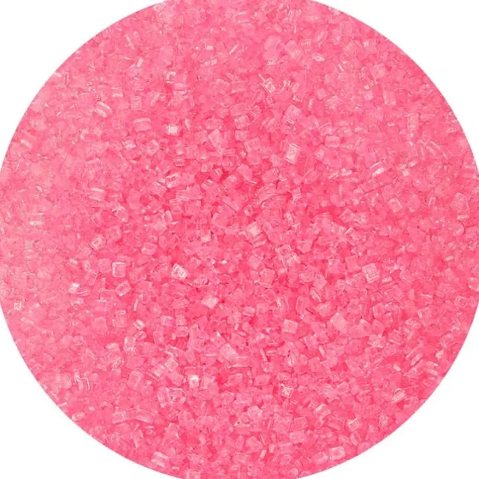 Cristales de azúcar rosas 80 g - Funcakes
