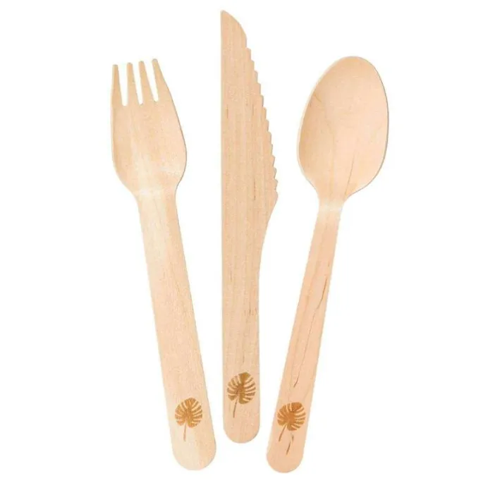 Cubiertos de madera Tropical (18) - Talking Tables