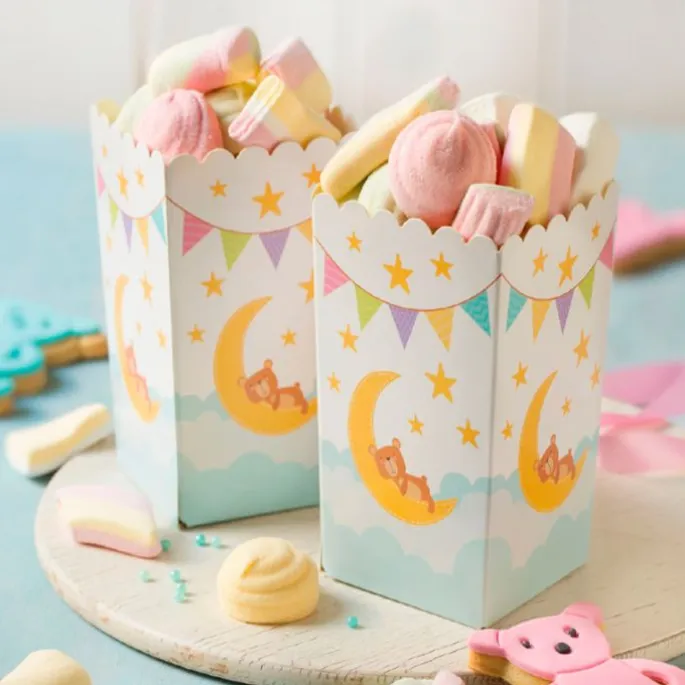 Cubos para palomitas y snacks Bebés (6) - Decora