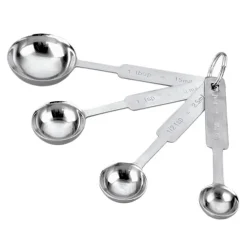 Cucharas medidoras acero inoxidable (4) - Ibili