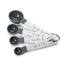 Cucharas medidoras con mango de acero inoxidable (4) - Lacor