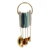 Cucharas medidoras doradas acero inoxidable (5) - Wilton