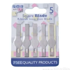 Cuchillas rectas de repuesto para bisturí fondant (5) - PME