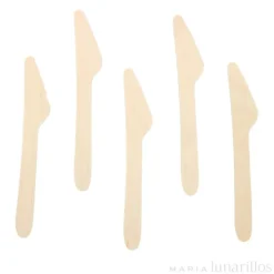 Cuchillos de madera (20) - Papstar