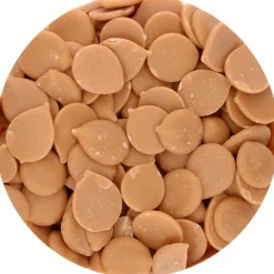 Deco Melts marrón sabor caramelo 250 g - Funcakes
