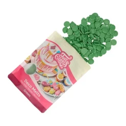 Deco Melts verde 250 g - Funcakes