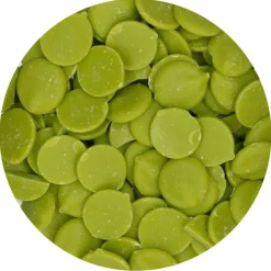 Deco Melts verdes sabor manzana 250 g - Funcakes