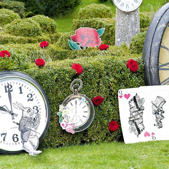 Decoraciones XL de papel Truly Alice (8) - Talking Tables
