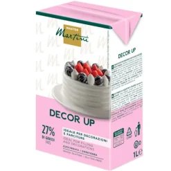 Decor Up: Nata vegetal 1 litro - Sin gluten - Master Martini