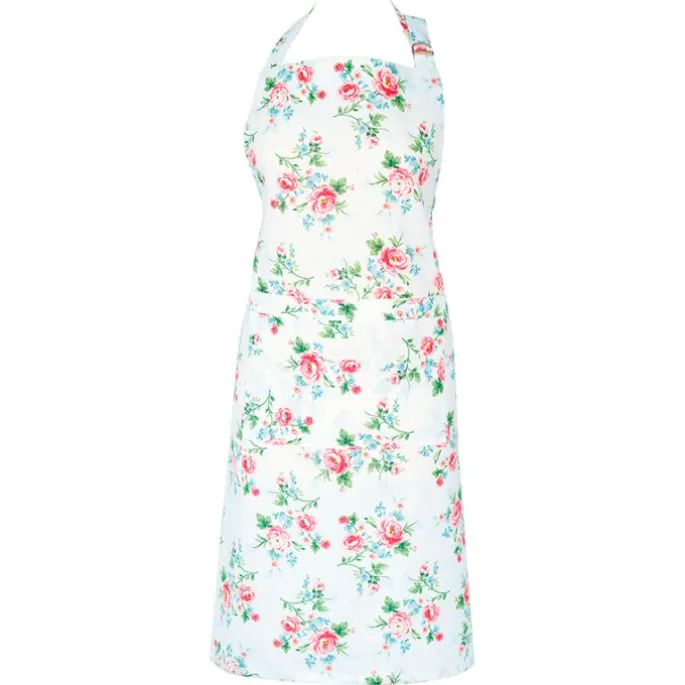 Delantal de algodón Alma White - GreenGate