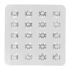 Diamantes de gelatina transparentes (20) - Funcakes