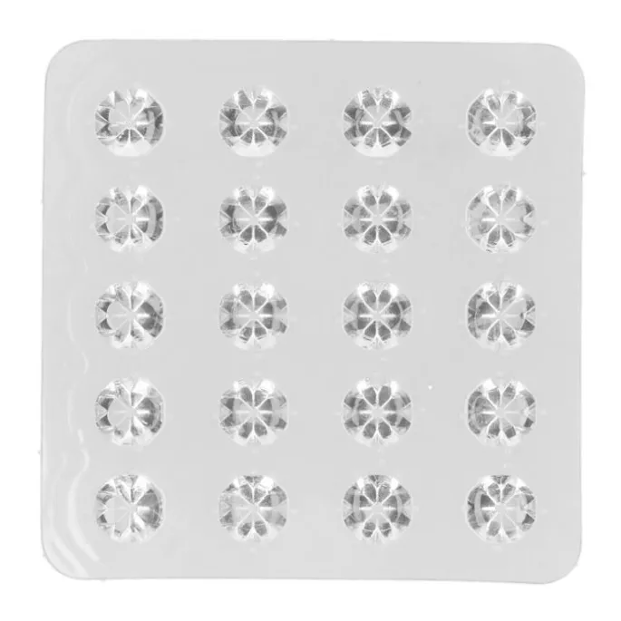 Diamantes de gelatina transparentes (20) - Funcakes
