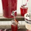 Dispensador de cristal con grifo con estrías 5 litros - Kilner