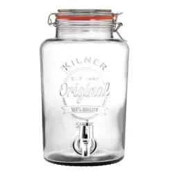 Dispensador de cristal con grifo 5 litros - Kilner
