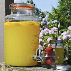Dispensador de cristal con grifo 5 litros - Kilner