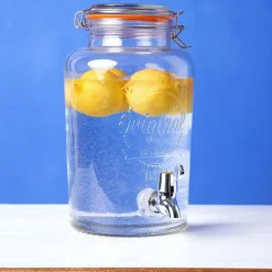 Dispensador de cristal con grifo 5 litros - Kilner