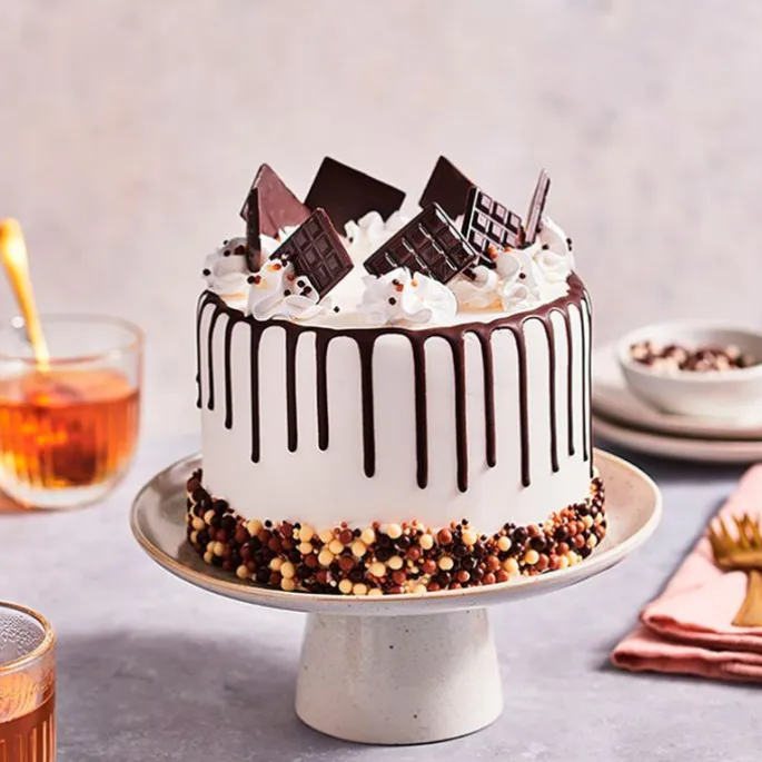 Drip de chocolate marrón oscuro 180 g - Funcakes