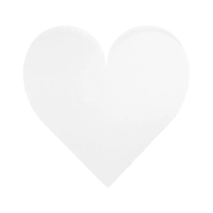 Dummie corazón 15x14,5 cm (altura: 7 cm) - Decora