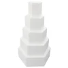 Dummie hexagonal 10 cm (altura: 10 cm)