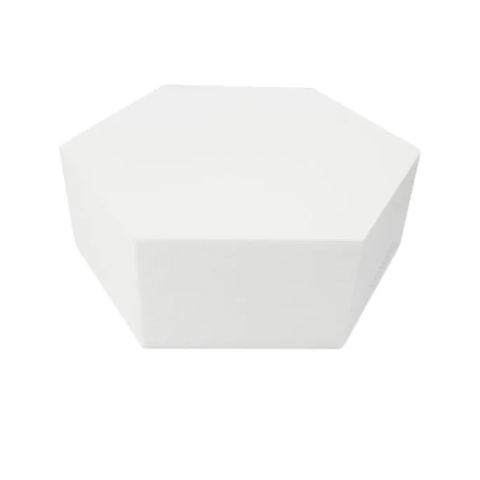 Dummie hexagonal 25 cm (altura: 10 cm)