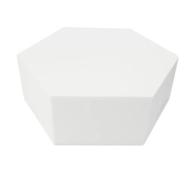 Dummie hexagonal 30 cm (altura: 10 cm)