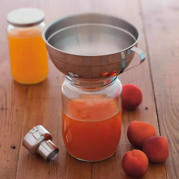 Embudo doble cuello desmontable mermeladas - Kitchen Craft