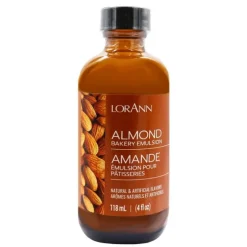 Emulsión de almendra 118 ml - Sin gluten - LorAnn