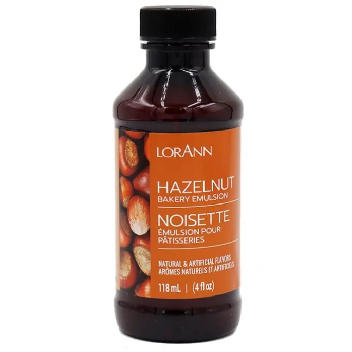 Emulsión de avellana 118 ml - Sin gluten - LorAnn