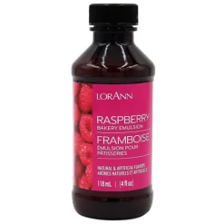 Emulsión de frambuesa 118 ml - Sin gluten - LorAnn