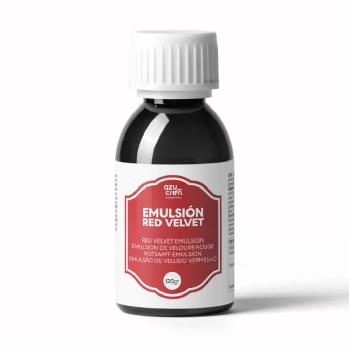 Emulsión de Red Velvet 120 g - Sin gluten - Azucren