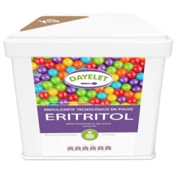 Endulzante sin azúcar Eritritol 1 kg - Sin gluten - Dayelet