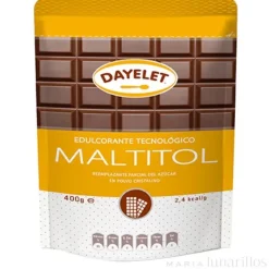 Endulzante sin azúcar maltitol 400 gr - Sin gluten - Dayelet