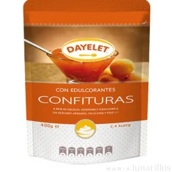 Endulzante sin azúcar para Confituras 400 gr - Sin gluten - Dayelet