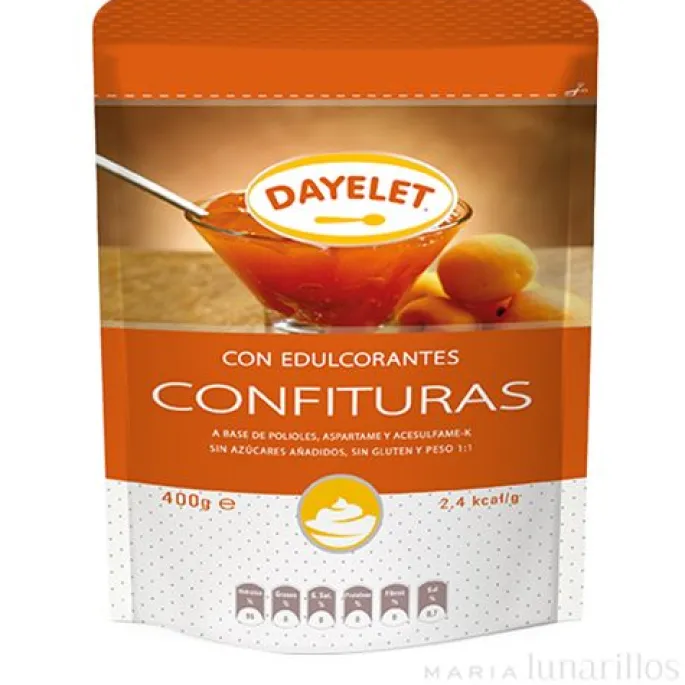 Endulzante sin azúcar para Confituras 400 gr - Sin gluten - Dayelet