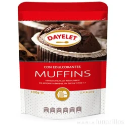 Endulzante sin azúcar para Muffins 400 gr - Sin gluten - Dayelet