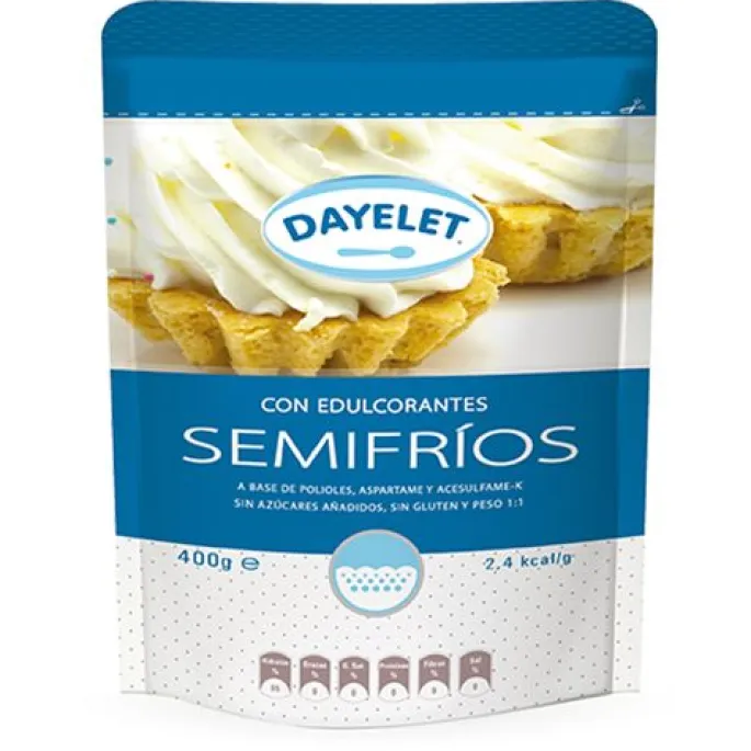 Endulzante sin azúcar para semifríos 400 gr - Sin gluten - Dayelet