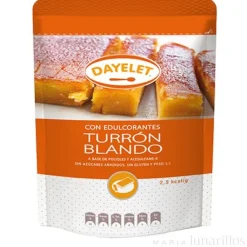 Endulzante sin azúcar para turrón blando 400 gr - Sin gluten - Dayelet