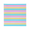 Envoltorios de papel rayas de colores 25 x 25 cm (50) - Simply Making