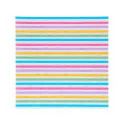Envoltorios de papel rayas de colores 25 x 25 cm (50) - Simply Making