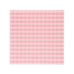 Envoltorios de papel rosa vichy 25 x 25 cm (50) - Simply Making
