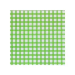 Envoltorios de papel verde vichy 25 x 25 cm (50) - Simply Making