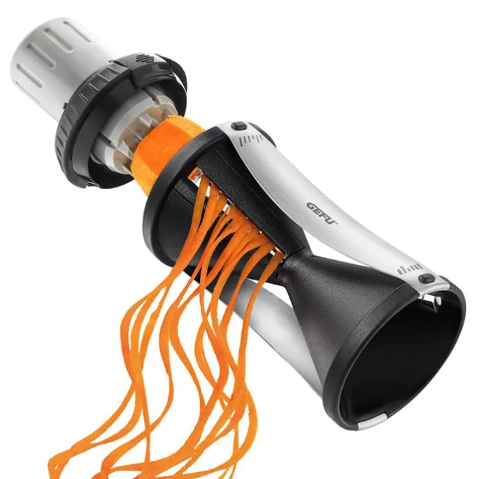 Espiralizador con empuje Spirelli 2.0 - Acero inoxidable - Gefu
