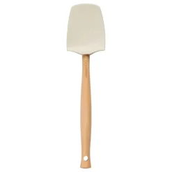 Espátula Craft cuchara con mango de madera 28 cm Merengue - Silicona - Le Creuset