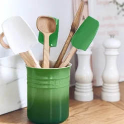 Espátula Craft cuchara con mango de madera 28 cm Bamboo - Silicona - Le Creuset