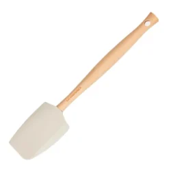 Espátula Craft media con mango de madera 29 cm Merengue - Silicona - Le Creuset
